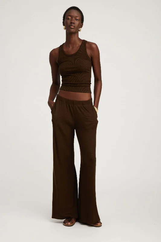 Weekend Deals That Thrill Americano Rib Wide Leg Pants