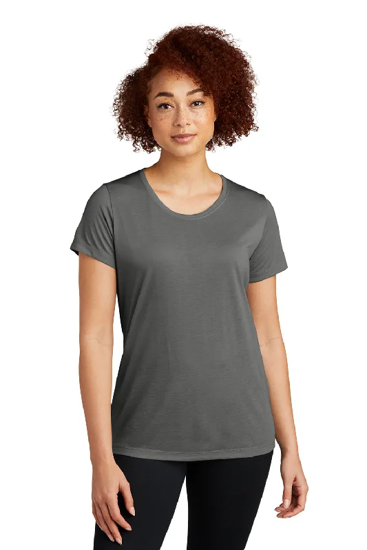 Quick Sale Sport-Tek Womens Competitor Moisture Wicking Short Sleeve Scoop Neck T-Shirt - Dark Smoke Grey