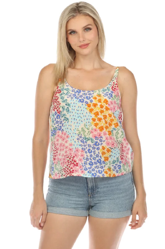 Sale Event Johnny Was Jade Astrid Silk Cami Top Boho Chic L13624