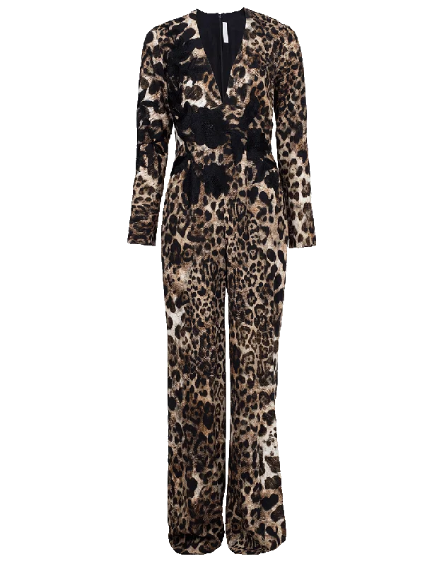 Weekend Savings Extravaganza Animal Print Jumpsuit