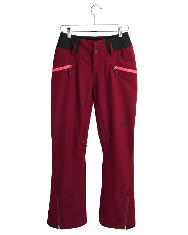 Unmissable Offer Burton Marcy Womens High Rise Womens Pant - Mulled Berry - 2022