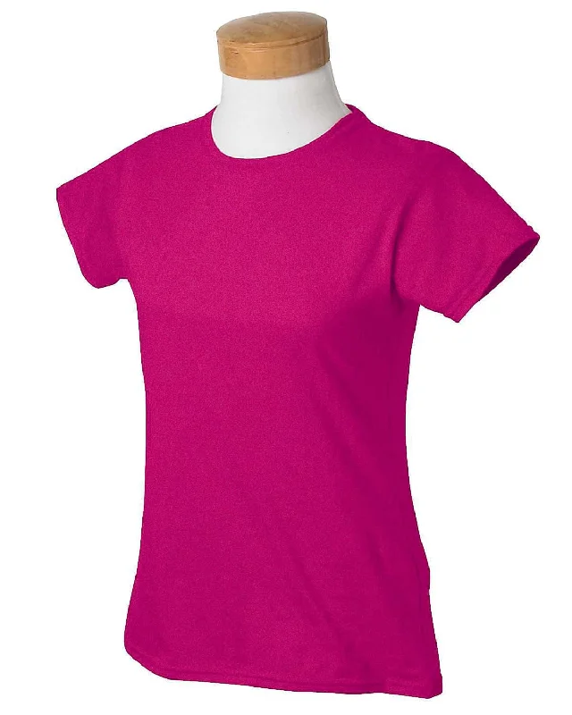 Gildan Ladies SoftStyle T-Shirt | Antque Heliconia