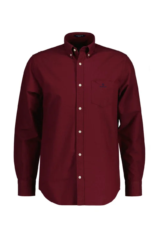 Gant D1 Reg Oxford Button Down Shirt Plumped Red