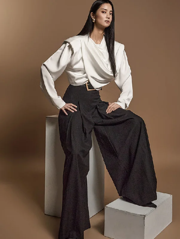 Low Cost B9180 Drape Blouse