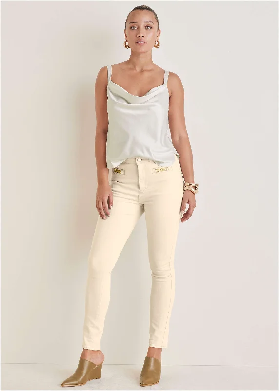 Price Smash Slim Leg Jeans - Natural Wash