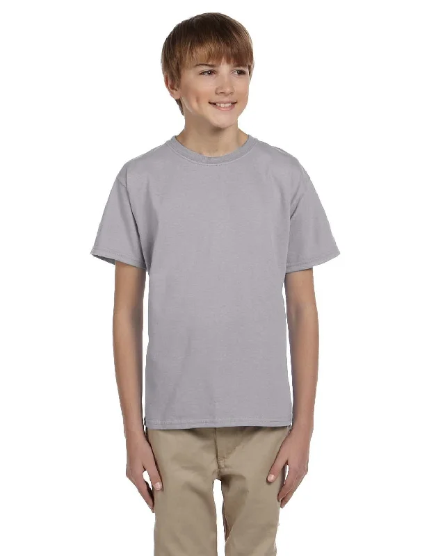 Gildan Ultra Cotton Youth Heavyweight T-Shirt | Sport Grey