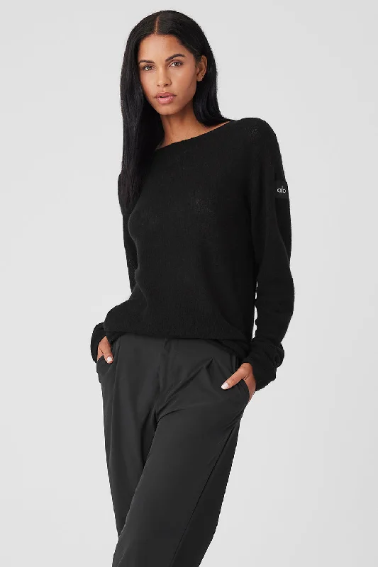 Early Access Cashmere Reform Long Sleeve - Black