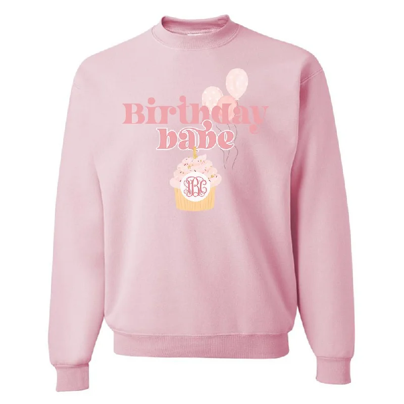 Early Access Monogrammed 'Birthday Babe' Crewneck Sweatshirt