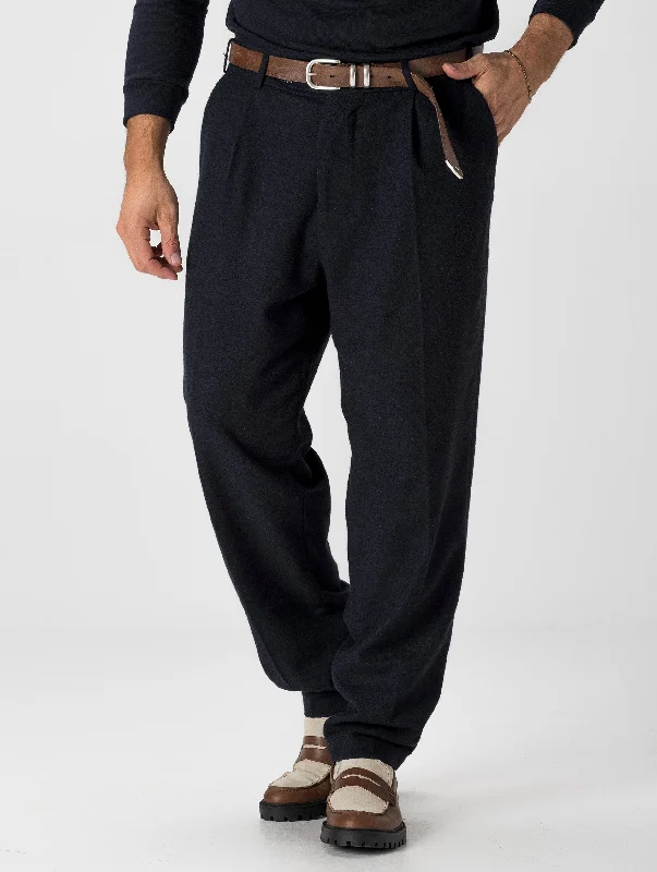 FINLEY FLANNEL PANTS IN BLUE