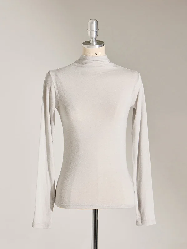 Savings Event E3586 Mock neck Slim Top
