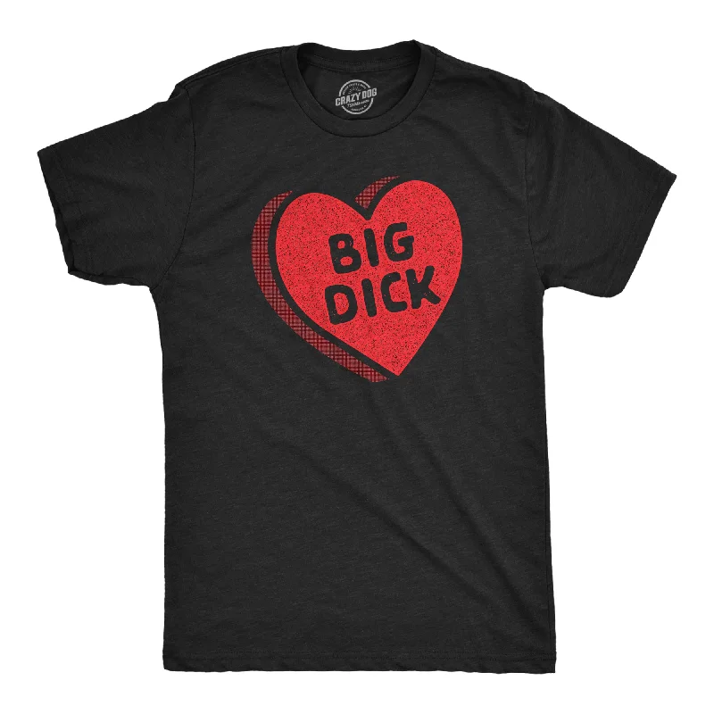 Big Dick Candy Heart Men's T Shirt