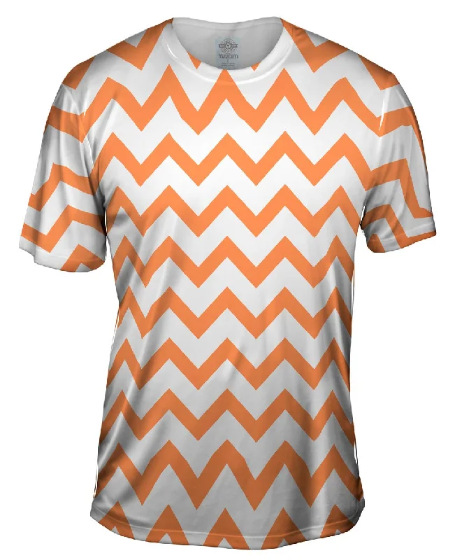 Chevron Orange Medium