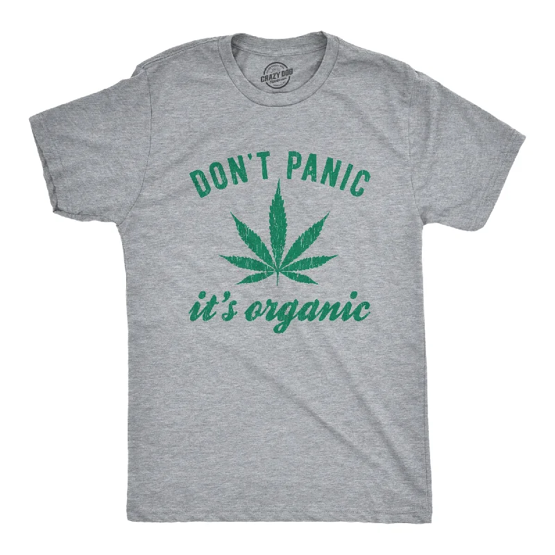 Don't Panic It's Organic Men's T Shirt