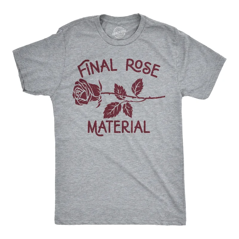 Final Rose Material Men's T Shirt