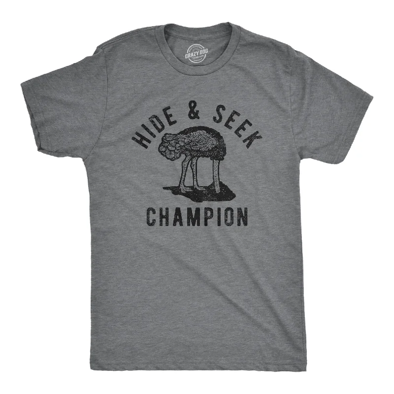 Hide And Seek Champion Ostrich Men's T Shirt