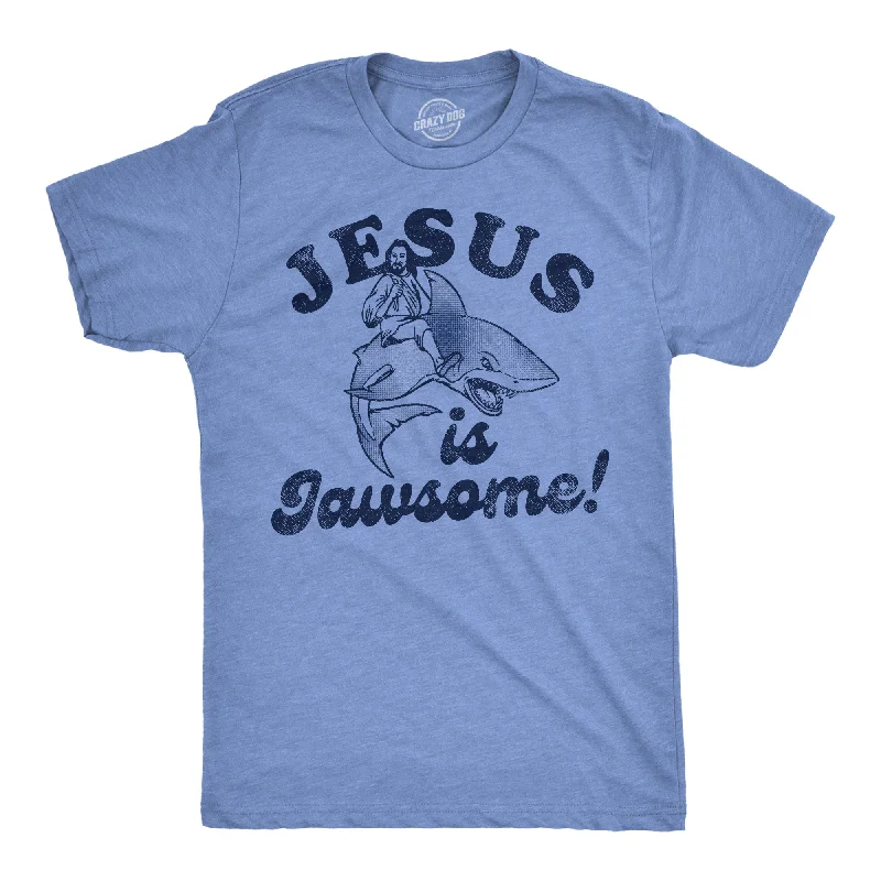 Jesus Is Jawsome Men's T Shirt