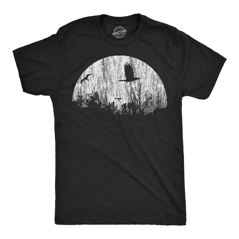 Moon Birds Men's T Shirt