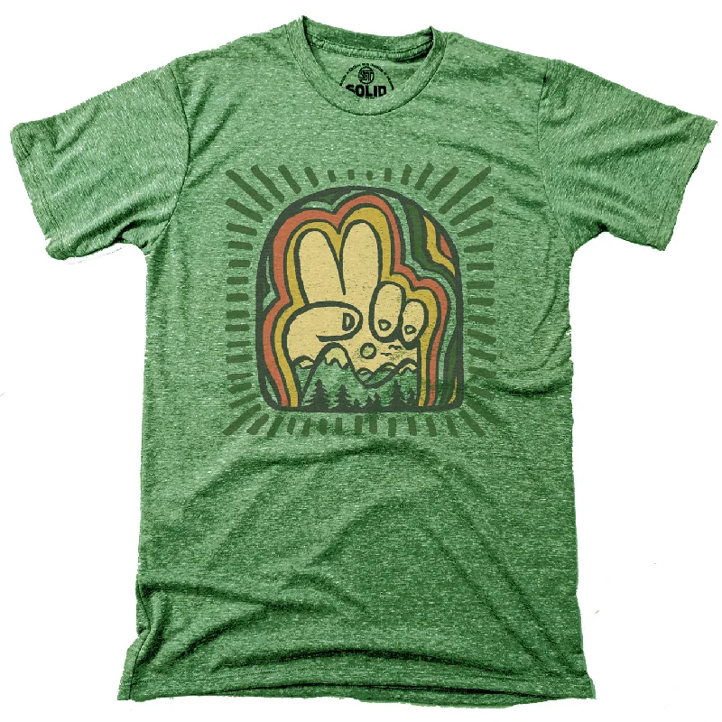 Peace Mountains T-shirt | Design by Dylan Fant