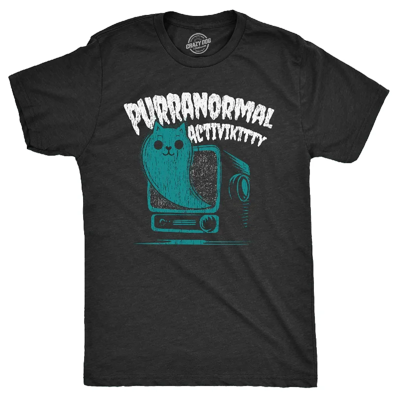 Purranormal Activikitty - Paranormal Cat Men's T Shirt