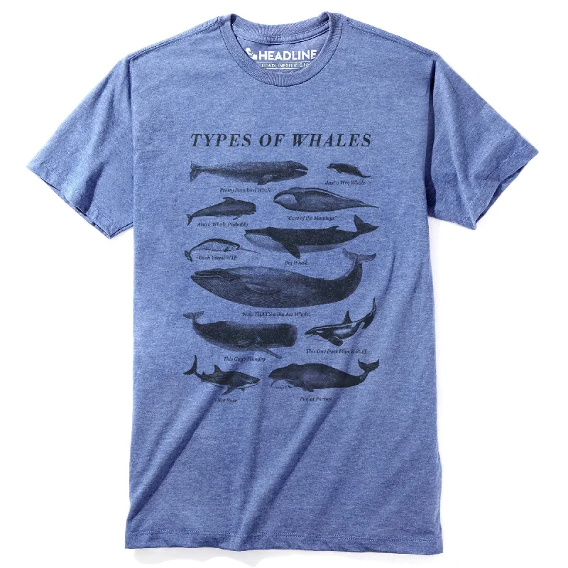 Types of Whales T-Shirt